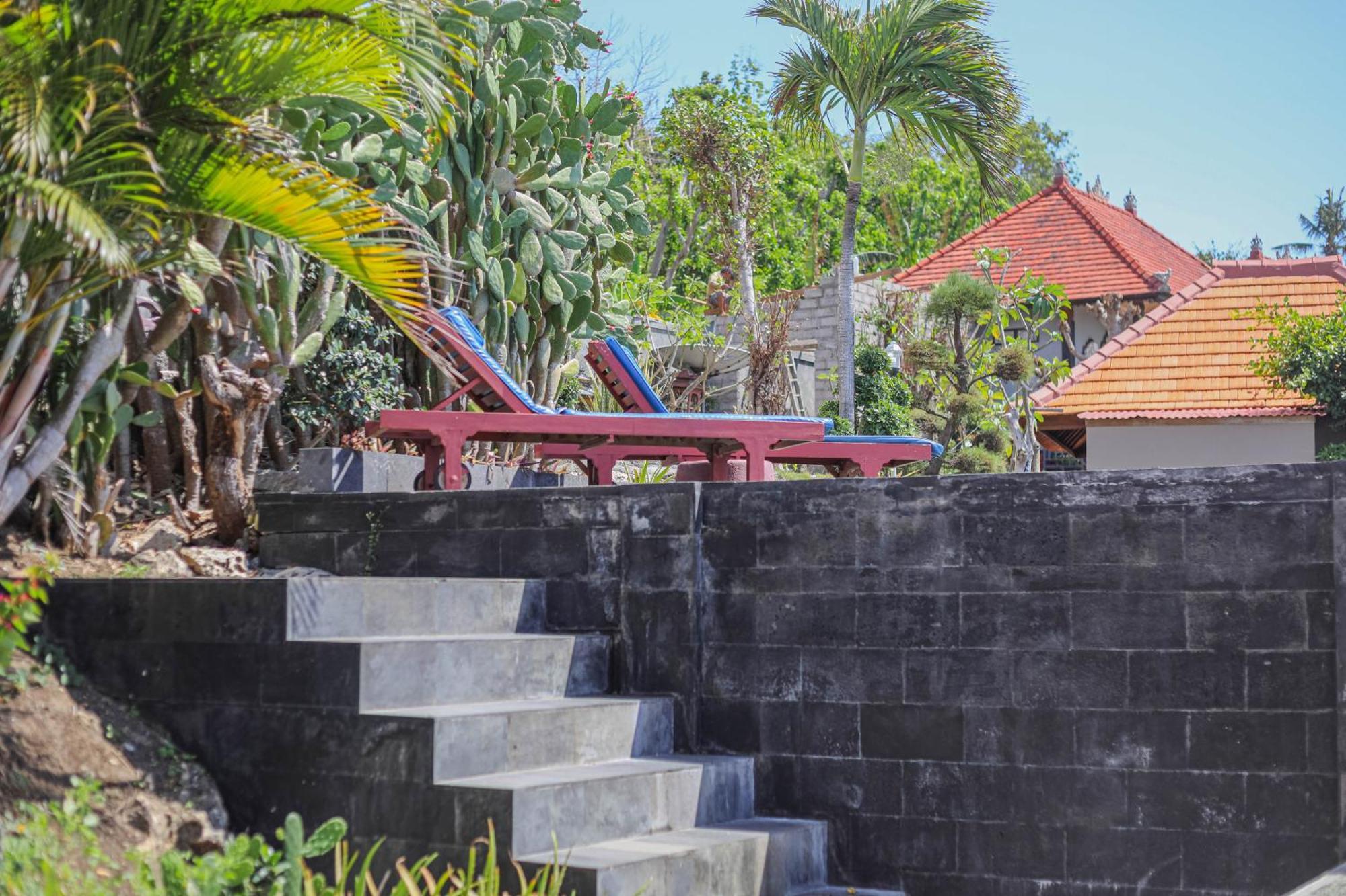 Manta Cottages With Sea View Batununggul Extérieur photo